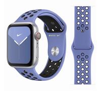 Genuine Apple Watch Nike Sport Band ROYAL PULSE / BLACK 49mm 46mm 45mm 44mm NEW