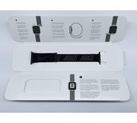 Genuine Apple Watch Nike Sport Loop Band BLACK 49mm 46mm 45mm 44mm - New
