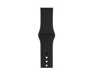 Genuine Apple Watch Strap 38mm 42mm Black Sport Band For Series 1, 2, 3