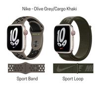 Genuine Apple Watch Strap Nike 49mm 45mm 41mm 44mm 42 40 Sport Band Loop Silicon