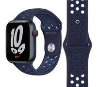 Genuine Apple Watch Strap Nike 49mm 45mm 41mm 44mm 42 40 Sport Band Loop Silicon