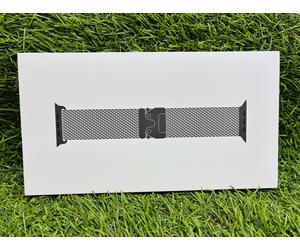 Genuine Apple Watch Ultra 2 and 3 Strap 49mm Black Titanium Milanese Loop Small