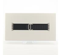 Genuine Apple Watch Ultra Band 49mm Black Natural Titanium Alpine Loop (L) Strap