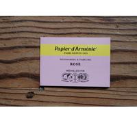 Genuine Armenian Paper Natural Deodorizer, Triple Notebook La Rose