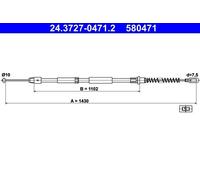 Genuine ATE Brake Cable For Mercedes SPRINTER 06-20 9064204585