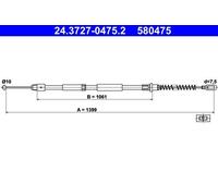 Genuine ATE Brake Cable For Mercedes SPRINTER 06-20 A9064207085