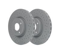 Genuine ATE Brake Disc For Abarth 500C 08- 500 08- 5741446