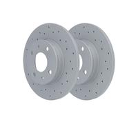 Genuine ATE Brake Disc For Abarth 500C 08- 500 08- 5741447