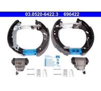 Genuine ATE Brake Shoe Set For Ford FIESTA 98-03 ESCORT 95-99