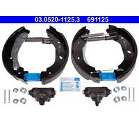 Genuine ATE Brake Shoe Set For Ford TRANSIT 00-06