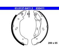 Genuine ATE Brake Shoe Set For Ford TRANSIT 00-06 4455986