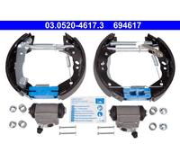 Genuine ATE Brake Shoe Set For Hyundai ATOS 98-10