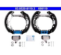 Genuine ATE Brake Shoe Set For Nissan NOTE 12-16 MICRA 10-20