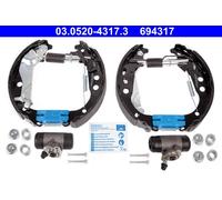 Genuine ATE Brake Shoe Set For Toyota YARIS 00-05 ECHO 99-05