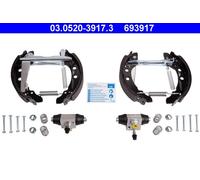 Genuine ATE Brake Shoe Set For VW SCIROCCO 80-92 POLO 94-99