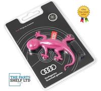 Genuine Audi Scented Gecko Air Freshener (Pink) - Sweet Floral