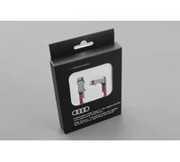 Genuine Audi USB-C to Apple Lightning Charging cable (Red/Silver) 8S0051435K