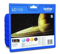 Brother LC1100VALBP ink cartridge 4 pc(s) Original Black, Cyan, Magenta, Yellow