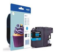 GENUINE AUTHENTIC BROTHER LC123C CYAN INK CARTRIDGE