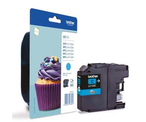GENUINE AUTHENTIC BROTHER LC123C CYAN INK CARTRIDGE