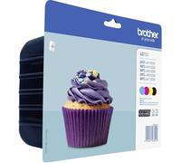 GENUINE AUTHENTIC BROTHER LC123VALBP INK CARTRIDGE MULTIPACK