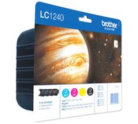 Brother LC1240VALBP ink cartridge 4 pc(s) Original Black, Cyan, Magenta, Yellow