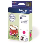 GENUINE AUTHENTIC BROTHER LC22UMXL MAGENTA INK CARTRIDGE