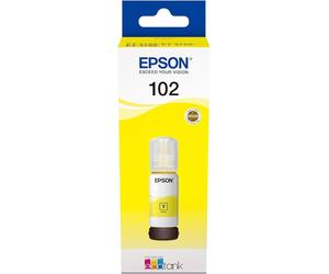 GENUINE AUTHENTIC EPSON 102 YELLOW INK CARTRIDGE C13T03R440
