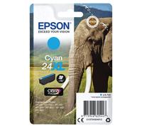 GENUINE AUTHENTIC EPSON 24XL CYAN INK CARTRIDGE C13T24324012