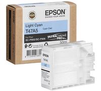 GENUINE AUTHENTIC EPSON T47A5 LIGHT CYAN INK CARTRIDGE C13T47A500