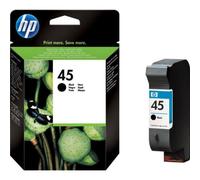 GENUINE AUTHENTIC HEWLETT PACKARD HP 45 BLACK INK CARTRIDGE 51645AE