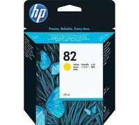 GENUINE AUTHENTIC HEWLETT PACKARD HP 82 YELLOW INK CARTRIDGE C4913A 69ML