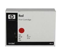 GENUINE AUTHENTIC HEWLETT PACKARD HP C6128A RED INK CARTRIDGE 40ML