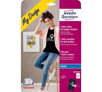 Genuine Avery MD100 Textile Transfer Paper for Light or Dark Coloured Fabrics