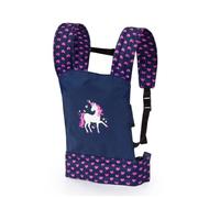Bayer Design Doll carrier for kids EasyCarry, front and back portable | adjustable padded straps, for dolls and plush toys