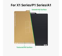 Genuine Bambu Lab Dual-Texture PEI Plate For A1, P1S, P1P, X1, X1C, X1E FAP011