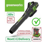 Genuine BARE GREENWORKS GD60AB Axial 60V Cordless BLOWER Tool ONLY 8938528991932
