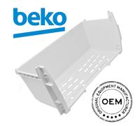 Genuine Beko 4836490100-00 BC73F Fridge Freezer Half Depth Drawer Body 180mm