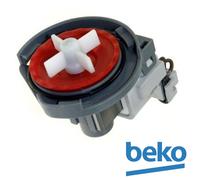 Genuine Beko Replacement Drain Pump for Beko Dishwashers 1748200100