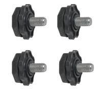 Genuine Beko Washing Machine Adjustable Feet Rubber Foot Assembly 2912701400 Pack of 4 Replacement Levelling Feet