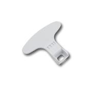 Genuine Beko WMB81431 WM74155LW Washing Machine Door Handle Lever (White)