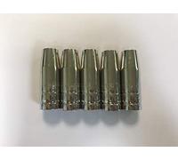 Genuine Binzel MIG Gas Nozzle MB15 Conical (Pack 5) + FREE P&P