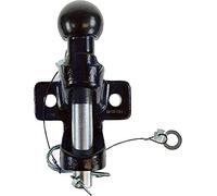 GENUINE BLACK 50MM BALL AND PIN COUPLING HITCH ALL VEHICLES MP87 MAYPOLE