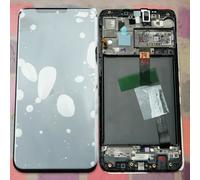 GENUINE BLACK SAMSUNG 2019 A10 SM-A105F F/DS GALAXY SCREEN IPS LCD DISPLAY FRAME