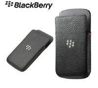 Genuine BlackBerry Q20 Classic Black Leather Pouch Case
