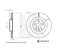 Genuine Blue Print Brake Disc - ADBP430016