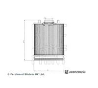 BLUE PRINT ADBP230053 Fuel filter
