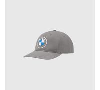 Genuine BMW Adults Baseball Cap Hat with Colour BMW Logo Grey - 80165B38D94