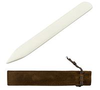 Genuine Bone Folder Paper Creaser Set Scorer Crease Marker Card Making Office Supplies Handmade Book Bookbinding Craft Scoring Folding Creasing Paper Crafting Scrapbooking Tool DIY Leather Burnishing