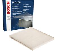 Bosch M2106 Standard Cabin Filter, Replacement Filter - Filters Pollen and Dust for Cleaner Air Inside the Vehicle